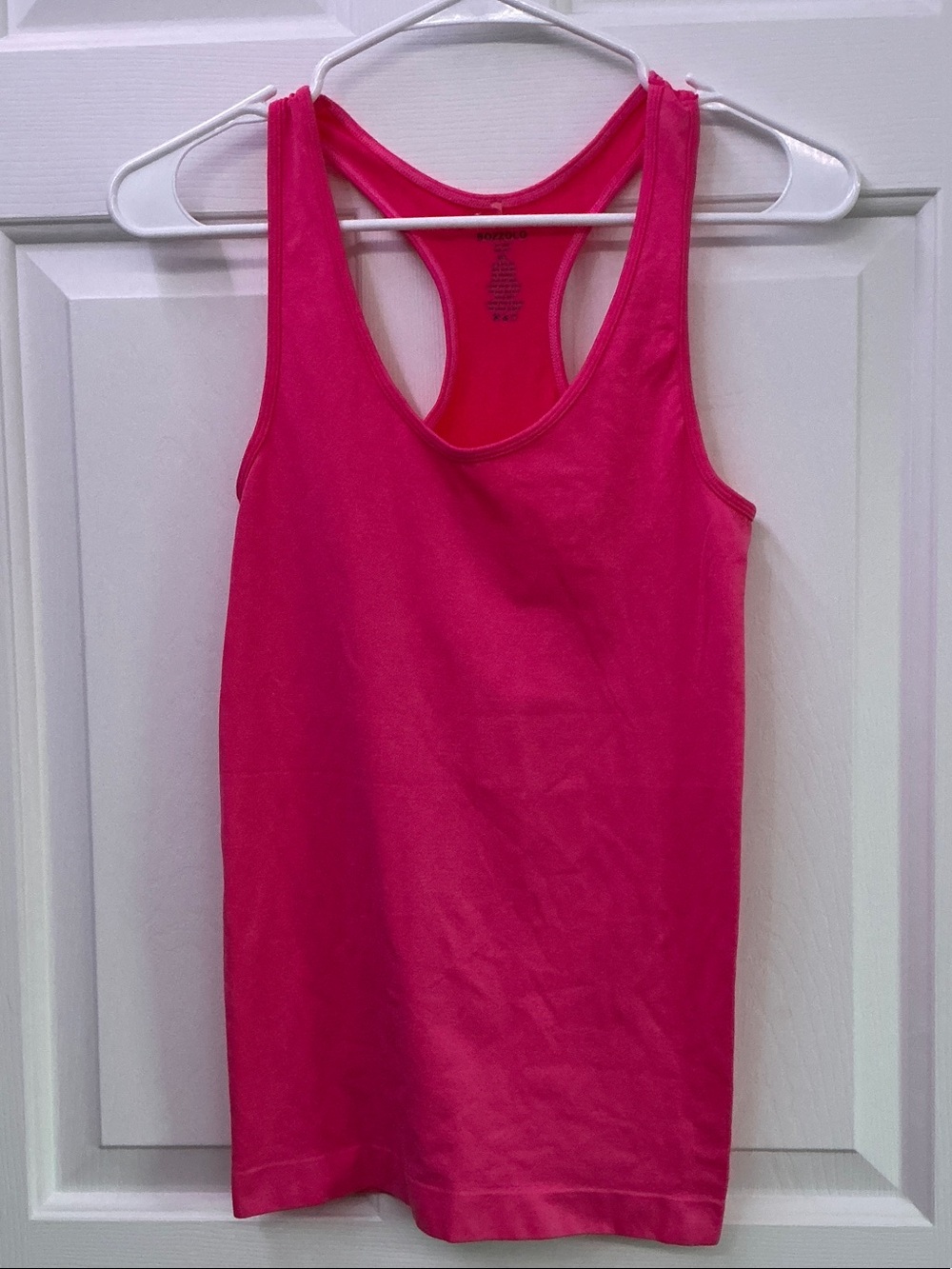 Bozzolo Hot Pink Racerback Tank